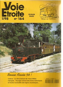 VOIE ETROITE N°164 VOLOS-MILIES / HONGRIE : VOYAGE A BORD TRAINS HISTORIQUES - Picture 1 of 2