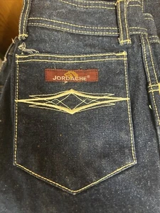 vintage jordache jeans womens unhemmed Size Small Waist 1970s Rare Denim Jeans - Picture 1 of 8