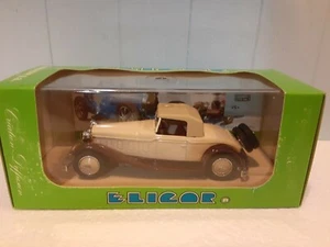1934 DELAGE D8 CABRIOLET CAPOTE - 1/43 ELIGOR DIECAST MODEL #1039 - Picture 1 of 6