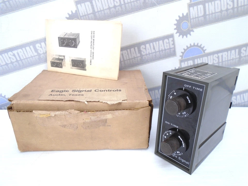 SEÑAL ÁGUILA - DA1924A301 - TEMPORIZADOR MINIFLEX - 120V - APAGADO = 5-30min - ON = 2-15HR Foto 1 de 4