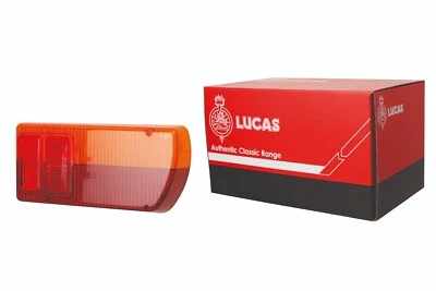 LUCAS L807 REAR LAMP LENS ONLY JAGUAR SERIES 2 & 3 RTC424 - Image 1 of 4