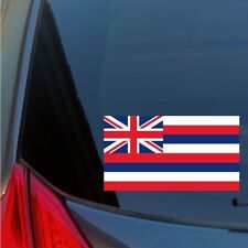 Hawaii State Flag sticker decal Hawaiian 808 Kauai Waikiki Lahaina Maui Oahu Hi