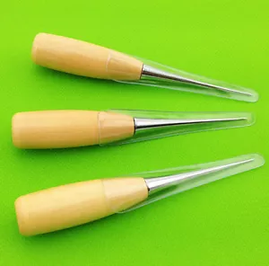 2pcs Ahle Vorstecher Basteln Lochen Loch Holzgriff Leder 12CM - Bild 1 von 3