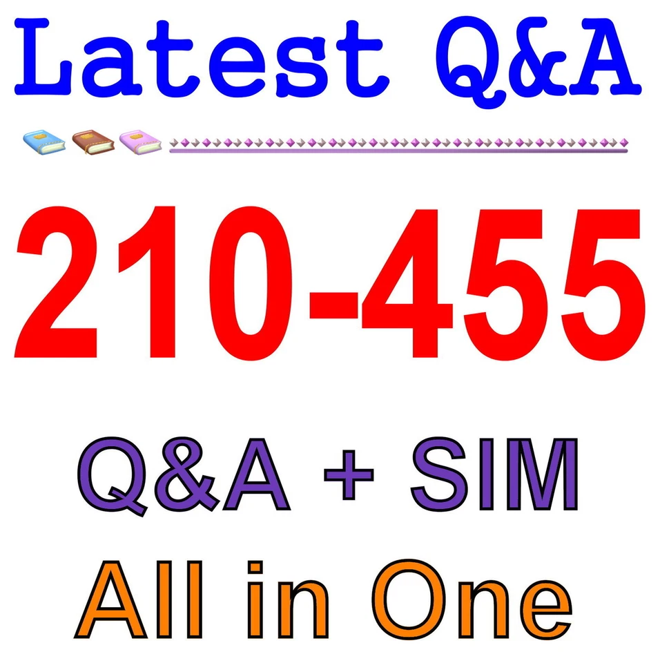 Cisco Best Practice Material For 210-455 Exam Q&A+SIM - Image 1 of 1