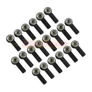 20pcs Aluminum M3 Link Rod End Ball Joint CW CCW for 1/10 RC Car Crawler Buggy B - Picture 1 of 5