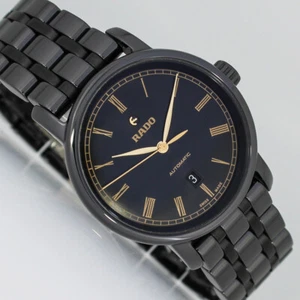 NEU RADO DIAMASTER 33mm AUTOMATIK UHR HIGHTECH KERAMIK BLACK Ref. R14043162 - Bild 1 von 12