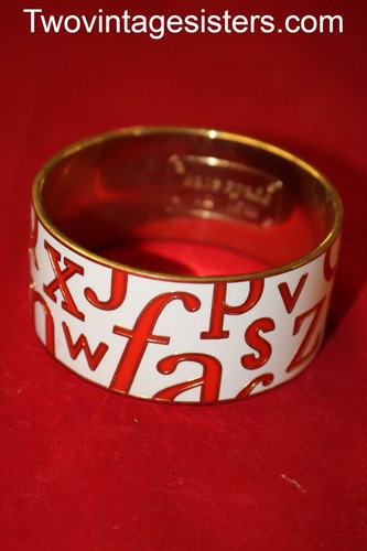 Bracciale lettera rossa KATE SPADE Ney York