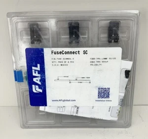 Afl FUSE-SC9M50L-6 Fuse Connectors 6 Count Kit / New - Picture 1 of 2