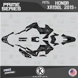 Kit Gráficos para Honda XR190L (2019+) Prime - HUMO - Imagen 1 de 6
