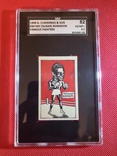 SGC 6.5 1949 D. Cummings And Son RAY ROBINSON RC Rookie HOF Boxing Card