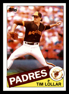 1985 Topps Tim Lollar  San Diego Padres #13 EX-MINT