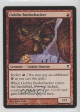 2009 Magic: The Gathering - Zendikar Goblin Bushwhacker #128 0e3