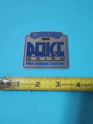 2015 Good guys Deuce Doings Dash Plaque D1 - Image 1 of 2