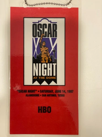 Oscar De La Hoya David Kamau Ticket Press Pass Boxing Media Credential 6/14/97 Cover