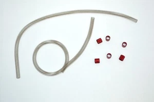 Protector de línea de combustible 12 pulgadas (juego de 2) - ROJO - Imagen 1 de 1