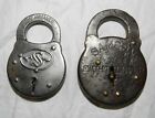 2 Vintage Locks - No Keys - Slaymaker + Samson Eight Lever