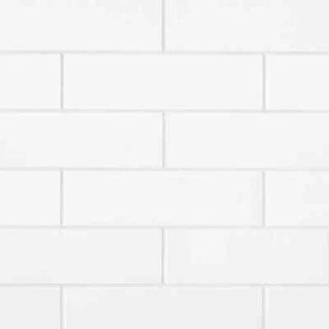 4" x 12" White SUBWAY Ceramic Wall Tile - 746.48ft² LOT - Picture 1 of 11