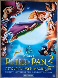 Poster Cinema Peter Pan 2 Return Au Country Imagination Walt Disney 40 X 60 CM - Picture 1 of 1