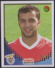 2002-03 Panini Futebol Portugal Stickers #84 Simao Sabrosa (Benfica)