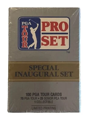 NEW SEALED RARE PGA GOLF TOUR INAUGURAL SET LIMITED EDITION PRO - Image 1 of 4