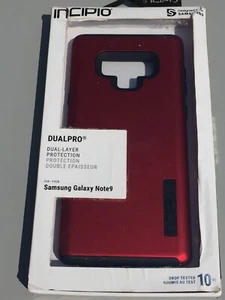 Incipio DualPro Series Case for Samsung Galaxy Note 9 Red - Picture 1 of 4