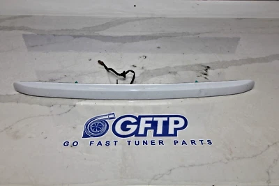 15-21 SUBARU WRX STI OEM БАГАЖНИК ВНЕШНЯЯ ОТДЕЛКА ЛИЦЕНЗИЯ ОБЪЕМНЫЙ КРИСТАЛЛ БЕЛЫЙ - Изображение 1 из 4