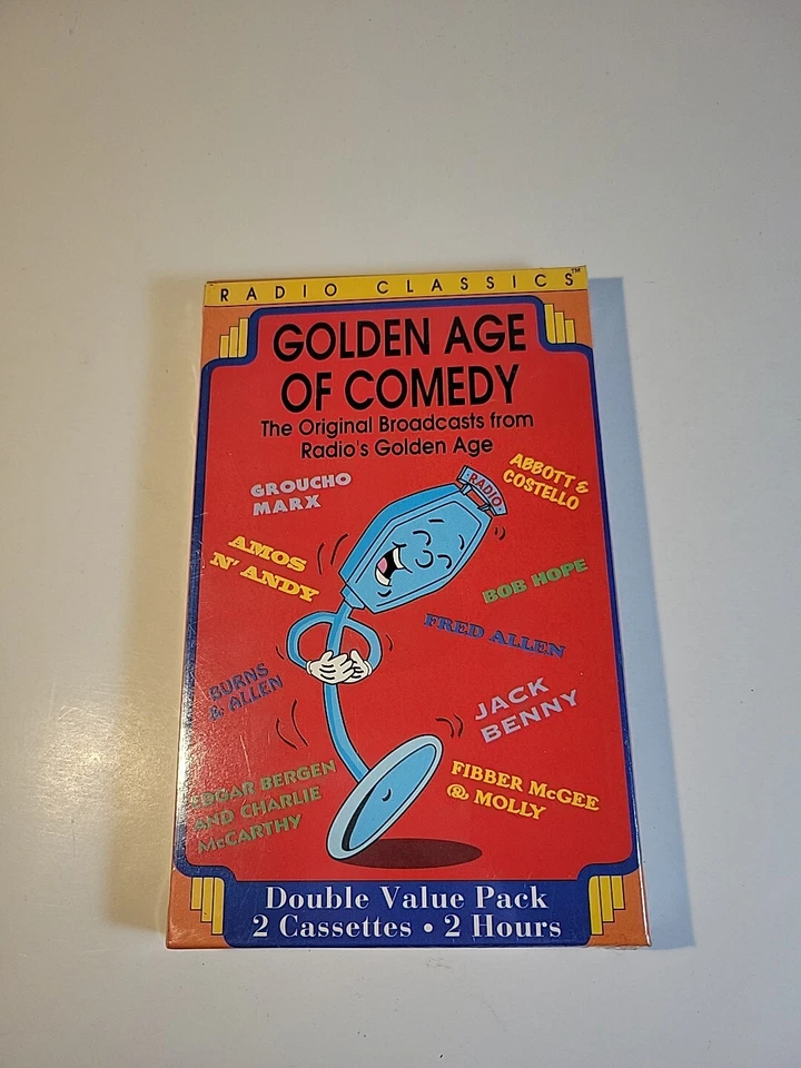 Golden Age Of Comedy - Radio Classics (Cassette, 1994) - Image 1 of 4