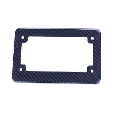 Marco de matrícula MS Real 100 % fibra de carbono 3K apto para motocicleta Yamaha Foto 1 de 4