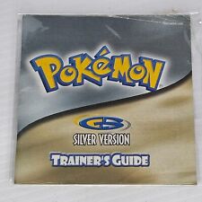 Pokemon Silver Version Trainer's Guide (Nintendo Gameboy Color) - Manual ONLY