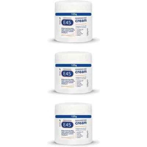 E45 Dermatological Itch Relief Cream Available Size 125g pack of 3 - Picture 1 of 9