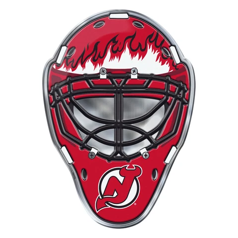 NHL - New Jersey Devils Embossed Helmet Emblem Cover