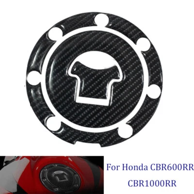 Almohadilla protectora de tapa de combustible para tanque de gasolina para Honda CBR600RR 2003-'11 CBR1000RR 2004-'11 Foto 1 de 4