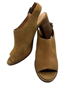 Sandalias Cary Madewell para mujer de gamuza tostada con cordones zapatos talla 9 1/2 - Imagen 1 de 13