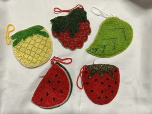Beaded Zippered 50 WHOLESALE Coin Purses - 10 of Each! - NEW & SHIPS FREE! - Picture 1 of 4