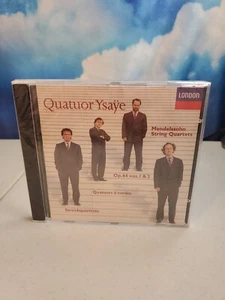 Mendelssohn: String Quartets Op. 44 Quatuor Ysaye 1994 CD - Imagen 1 de 16