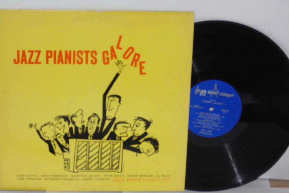 JAZZ PIANISTS GALORE Various Mono Pete Jolly Hampton Hawes Al Haig Jimmy Rowles - Image 1 of 2