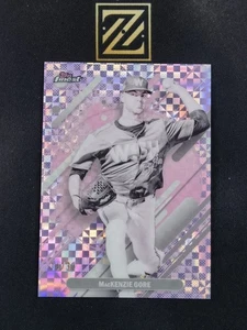 2025 Topps Finest Baseball MacKenzie Gore 14/30 Rare Pearl Checkerboard -LYQ - Picture 1 of 4