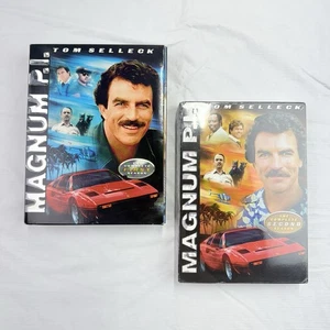 Magnum Pi DVDs Seasons 1 & Season 2 (Season 2 SEALED) Tom Selleck - Foto 1 di 5