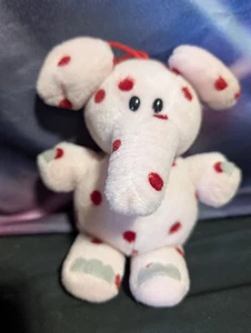 Peluche vintage 1998 Rudolph Island of Misfit Toys rosa manchado 7" elefante CVS  - Imagen 1 de 3