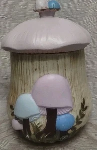 Arnels Vintage Pilzdose Keksdose groß Keramik, umlackiert  - Bild 1 von 16