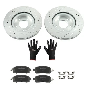 11.65 in Front Drilled Rotors&Brake Pads for Nissan Altima 2013-2023 S-31464 - Bild 1 von 12