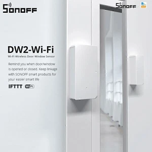 SONOFF DW2 Door Window Sensor Smart Switch Wireless WIFI Alarm Security System - Picture 1 of 9