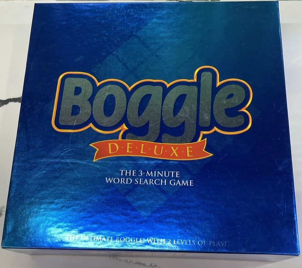 1996 BOGGLE DELUXE ,3-Minute Word Search Game  SEALED *READ* Parker Brothers - Image 1 of 4