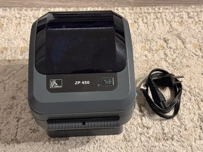Zebra Direct Ethernet USB Thermal Label Printer Shipping - ZP450 Great Condition - Image 1 of 3
