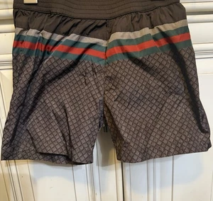 Gucci Multi Color Swim Shorts Trunks Size 4 - Picture 1 of 9