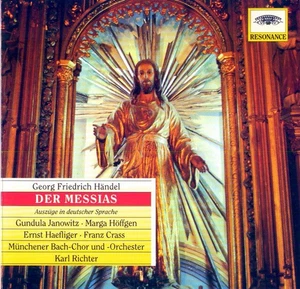 G. F.  Haendel – Der Messias (Auszüge in deutscher Sprache) (CD) Karl Richter NM - Bild 1 von 5