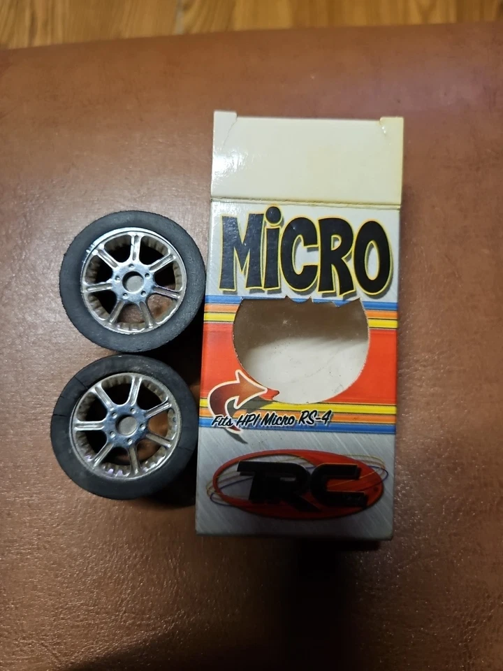 TRINITY TRC TM1800 Micro Tires M18 14mm 1/18 HPI Micro RS4