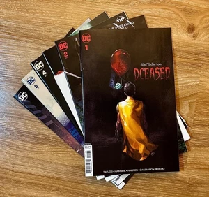 Lote (6) Cartel de Película de Terror DC Comics FALLECIDO #1-6 Fundas Variantes Homenaje - Imagen 1 de 3