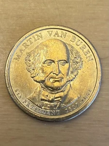 2008 P Martin Van Buren 8th President 1837-1841 One Dollar Gold Coin - Picture 1 of 2