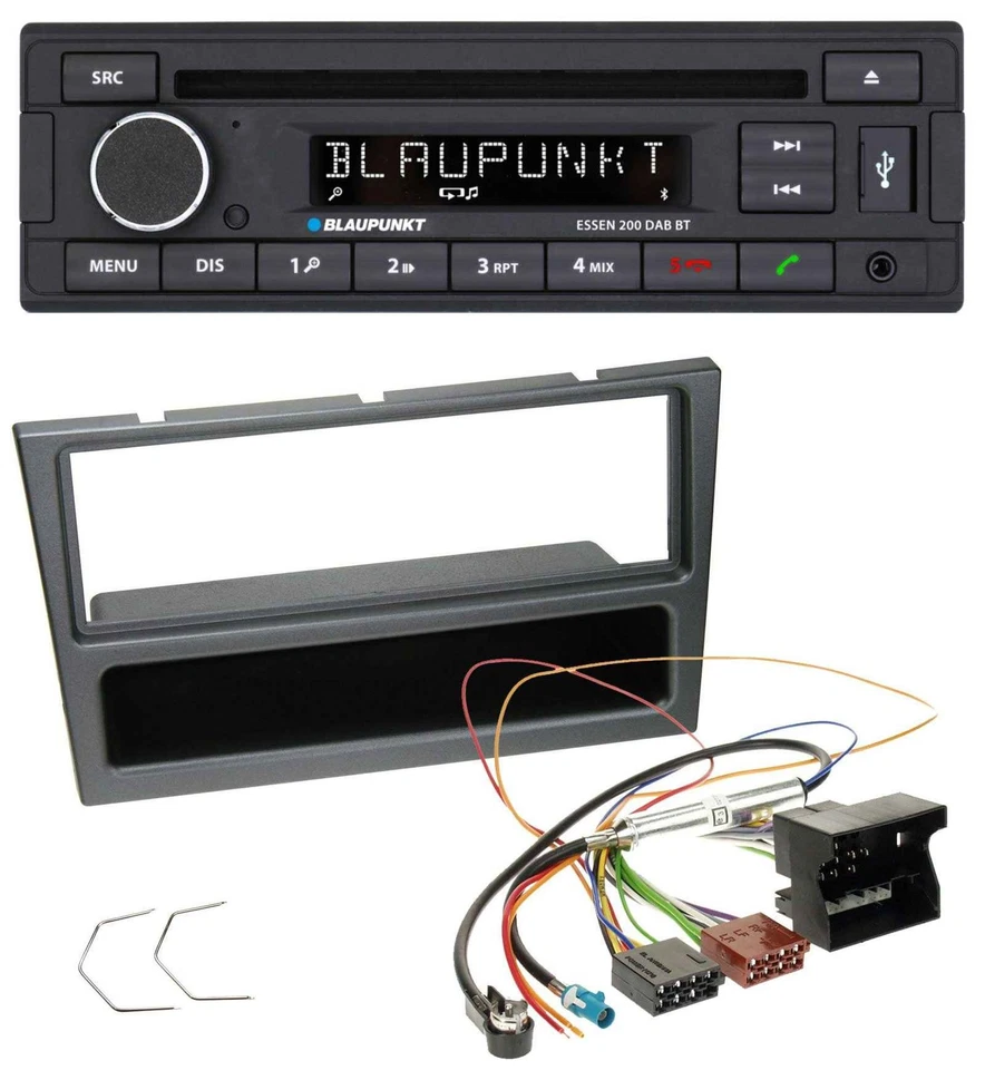 Blaupunkt USB MP3 Bluetooth DAB CD Autoradio für Opel Corsa C Meriva Vectra C Si - Bild 1 von 4